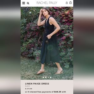 Rachel Pally Linen Paige Dress
